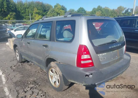 2005 Subaru Forester 2.5X from USA, damaged, VIN JF1SG63655H748720